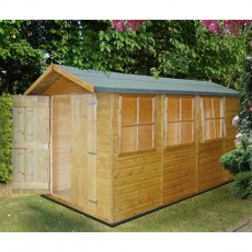 13 x 7 (3.96m x 2.05m) Shire Jersey Apex Shed
