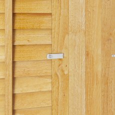 5 x 7 Mercia Overlap Pent Shed - Hasp and Staple