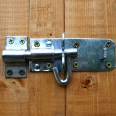 10x10 Mercia Overlap Shed - lock