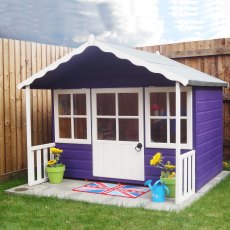 Shire Pixie Playhouse in a garden setting
