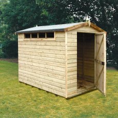 8 x 6 (2.39m x 1.79m) Shire Security Professional Shed