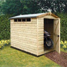 9 x 6 (2.69m x 1.79m) Shire Security Professional Shed