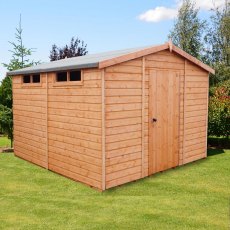 10 x 10 (2.99m x 2.99m) Shire Security Professional Shed