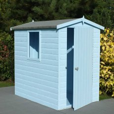 6x4 Shire Lewis Professional Shed - painted