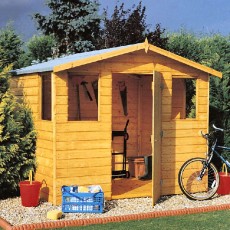 6 x 10 (1.79m x 2.99m) Shire Orkney Professional Apex Shed