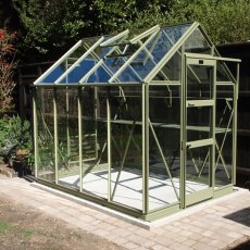 6'3' (1.90m) Wide Elite High Eave Colour Greenhouse PACKAGE Range