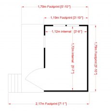 Shire Command Post Tower Playhouse - Base plan