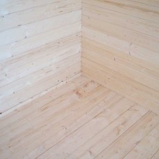 10Gx8 Shire Epping Log Cabin - tongue and groove floor