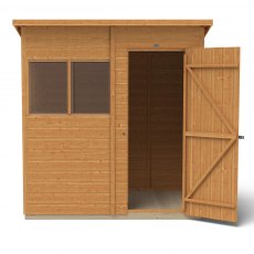 6 x 4 Forest Shiplap Pent Garden Shed