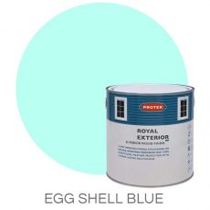 Protek Royal Exterior Paint 5 Litres - Eggshell Blue
