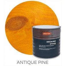 Protek Decking Stain 2.5 Litres - Antique Pine