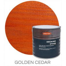 Protek Decking Stain 2.5 Litres - Golden Cedar
