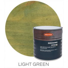 Protek Decking Stain 2.5 Litres - Light Green