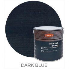 Protek Decking Stain 2.5 Litres - Dark Blue