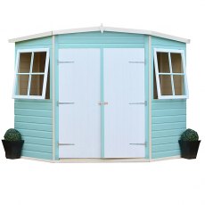 Shire 10 x 10 (2.99m x 2.99m) Shire Tongue and Groove Corner Shed