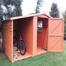 7 x 6 (2.05m x 1.79m) Shire Shed and Log Store