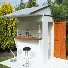 6 x 4 (1.79m x 1.19m) Shire Garden Bar and Store