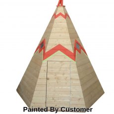 Shire Wigwam Playhouse - Painted by customer