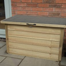 3 x 2 Pressure Treated Forest Garden Storage Box with Lifting Lid