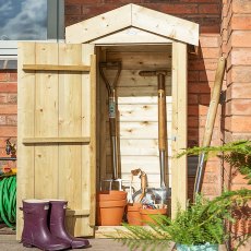 2 x 2 (0.54m x 0.47m) Forest Shiplap Small Garden Store - Pressure Treated