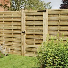 6ft High (1800mm) Forest Europa Plain Gate - Pressure Treated