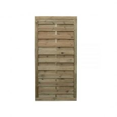 6ft High Forest Europa Plain Gate - Isolated view
