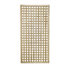 3ft by 6ft (900mm x 1800mm) Forest Premium Framed Trellis - Pressure Treated