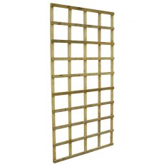 3ft by 6ft (910mm x 1830mm) Forest Heavy Duty Trellis - Isoalated 3/4 view