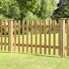 3ft High (900mm) Forest Pale Fence Panel