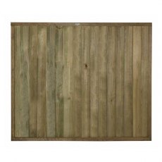 5ft High Forest Vertical Tongue and Groove Fence Panel - Pressure Treated
