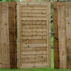 6ft High (1800mm) Forest Pressure Treated Square Lap Gate