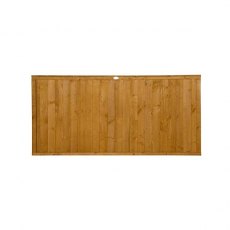 3ft High Forest Closeboard Fence Panel - Isolated view