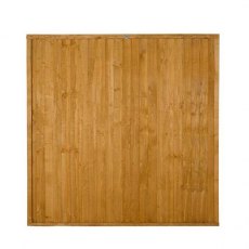 6ft High Forest Closeboard Fence Panel - Isolated view