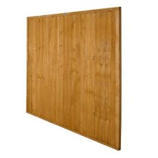 6ft High Forest Closeboard Fence Panel - Angled view