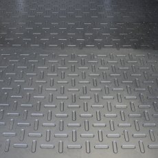 4x6 Palram Skylight Plastic Pent Shed - Dark Grey - floor