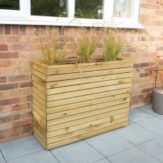 Forest Linear Planter - Tall - Pressure Treated - 3ft 11in