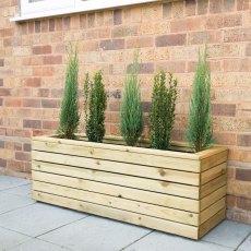 Forest Linear Planter - Long - Pressure Treated - 3ft 11in