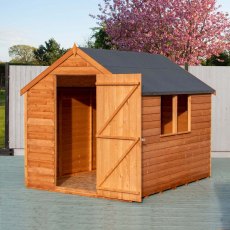 8 x 6 (2.40m x 1.83m) Shire Value Overlap Shed