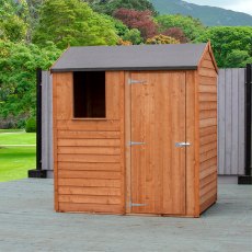4 x 6 (1.20m x 1.83m) Shire Overlap Reverse Apex Shed
