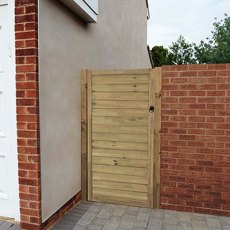 6ft High (1830mm) Forest Horizontal Tongue and Groove Gate - Pressure Treated