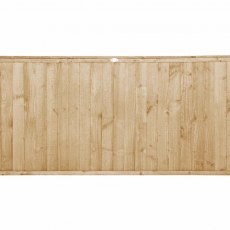 3ft High Forest Closeboard Fence Panel - Pressure Treated - Isolated view