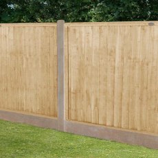 4ft High (1220mm) Forest Closeboard Fence Panel - Pressure Treated