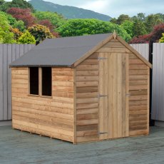 8 x 6 (2.44m x 1.86m) Shire Value Overlap Shed - Pressure Treated