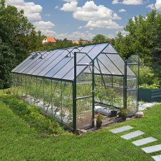 8 x 20 (2.44m x 6.05m) Palram - Canopia Balance Greenhouse - Green