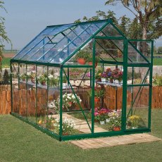 6 x 10 (1.85m x 3.05m) Palram - Canopia Harmony Greenhouse - Green