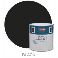 Protek Royal Exterior Paint 2.5 Litres - Black