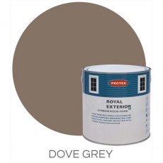 Protek Royal Exterior Paint 1 Litre - Dove Grey