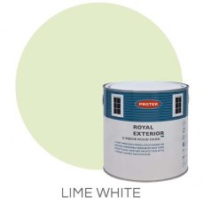 Protek Royal Exterior Paint 1 Litre - Lime White