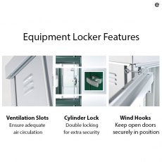 Biohort Equipment Locker 150 - Features