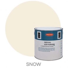 Protek Royal Exterior Paint 1 Litre - Snow